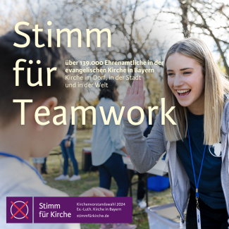 Stimm für Teamwork - Ehrenamtliche in den Gemeinden